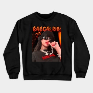 Badgalriri - Rihanna - Fire/Flame Crewneck Sweatshirt